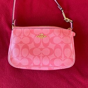 Coach Nolita 19 signature bag in pink lemonade